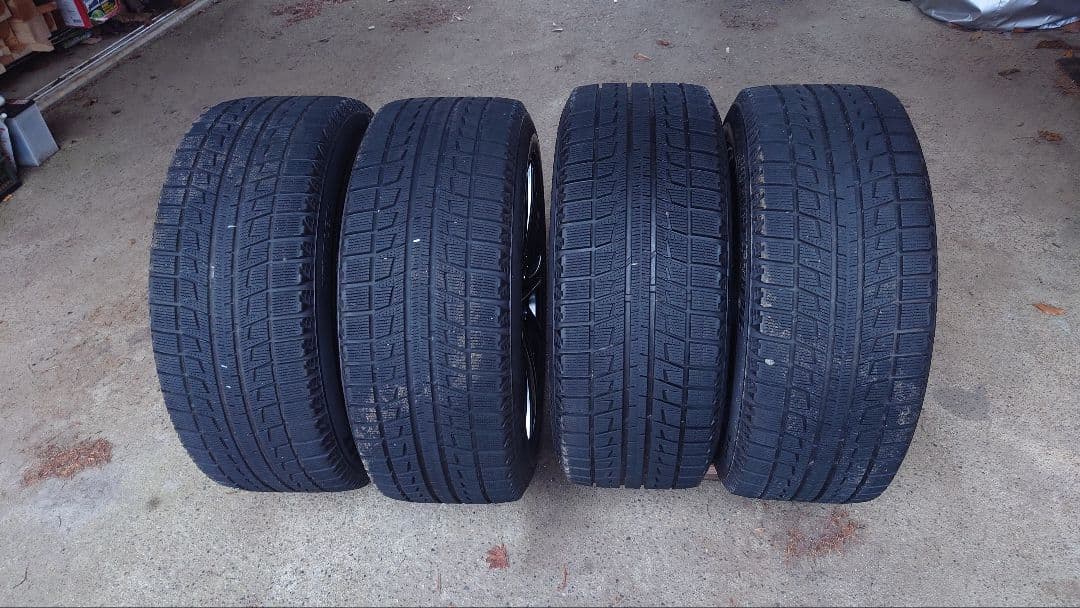  スタッドレス RFT バリ溝 送料込み　ホイールセット