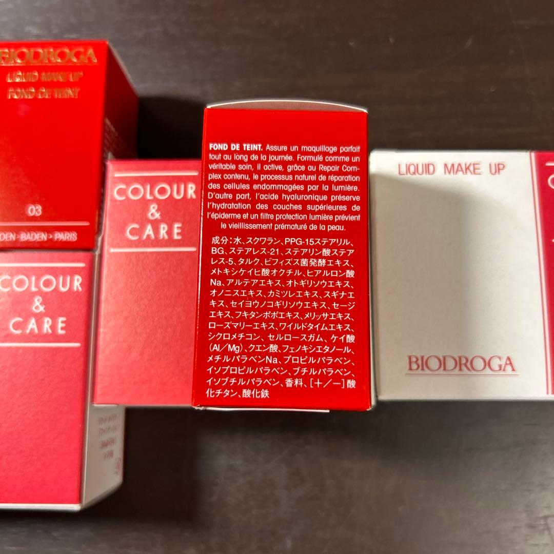 BIODROGA リキッドメイクアップ 03 30ml2本入り×3箱