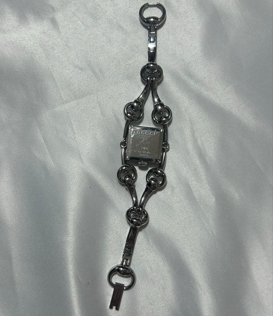 GUCCI グッチ シニョーリア ダイヤモンドベゼル/ホワイトパール文字盤 時計