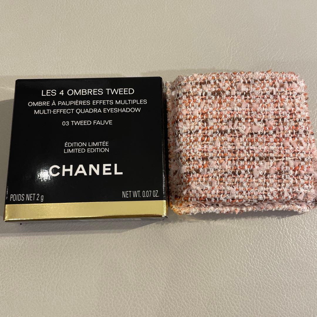 シャネル レ キャトル オンブル ツイード 03 ツイード フォーヴ