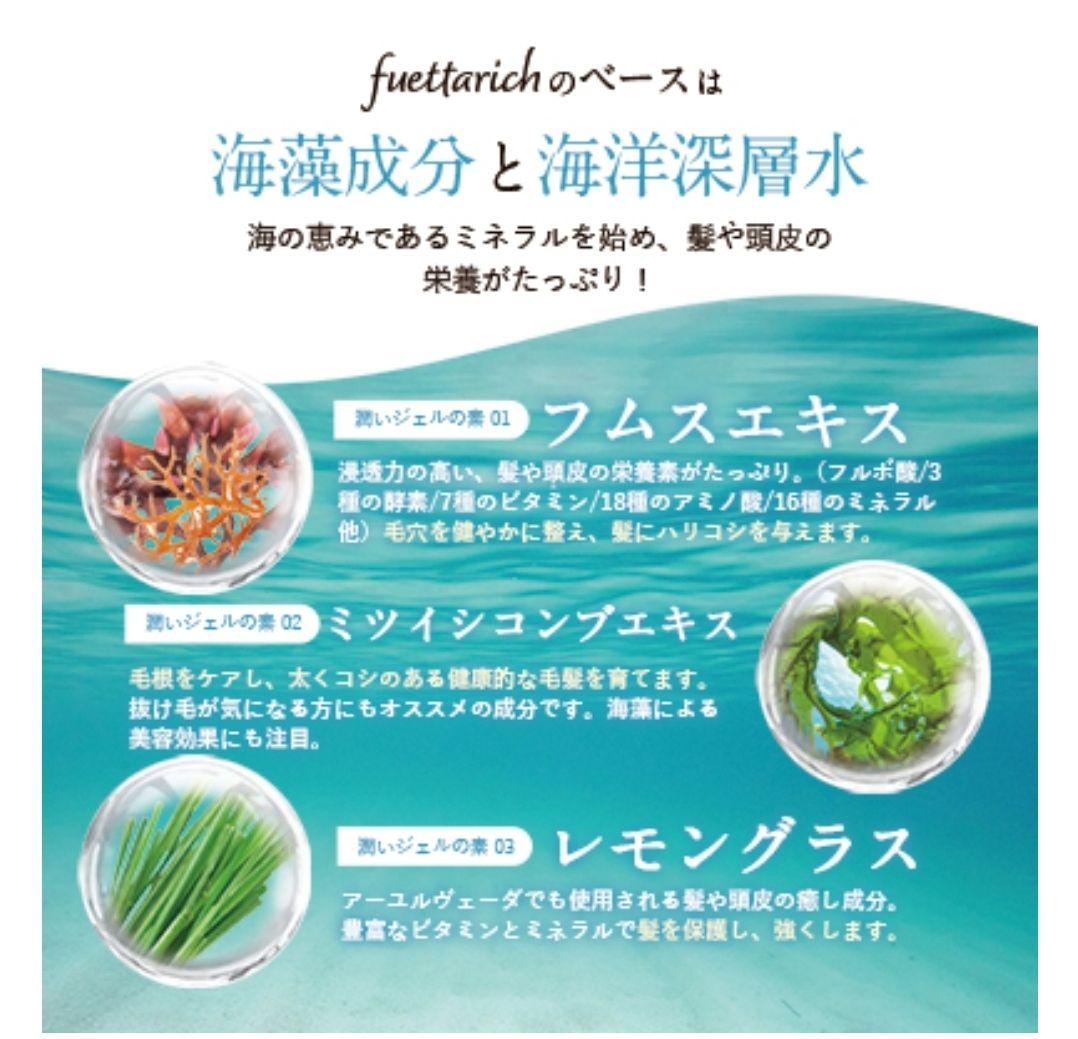 fuettarich シャンプー&トリートメント ３セット 早い者勝ち