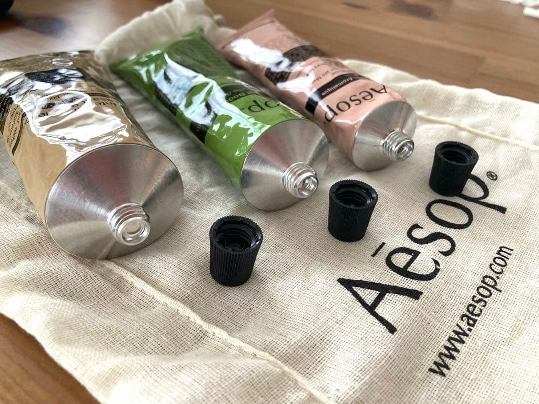 新品未使用Aesop ボディバーム & ハンドバーム3本セット
