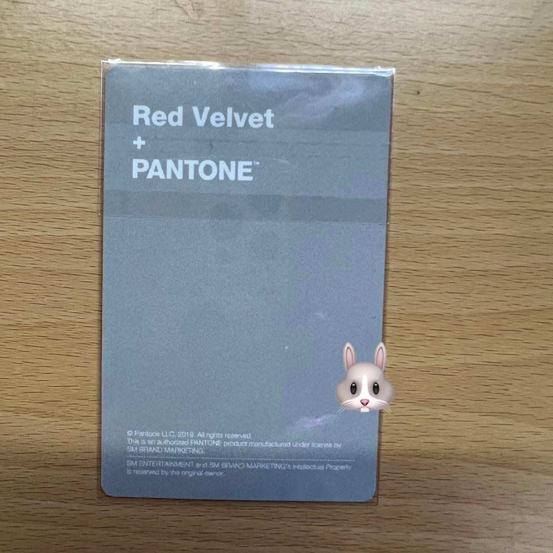 RedVelvet レドベル PANTONE アイリーン トレカ