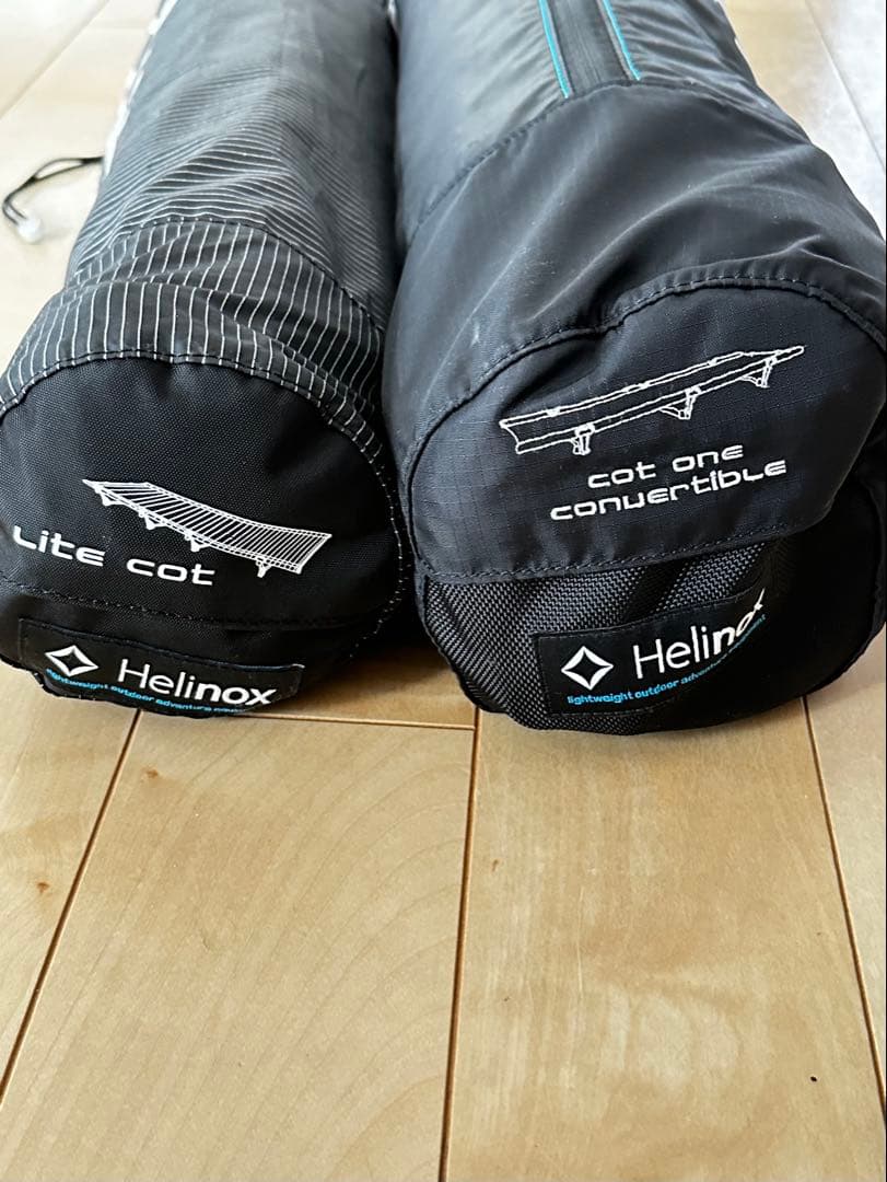 ヘリノックス　コットワンコンバーチブル　ハイレッグ/ライトコット セット