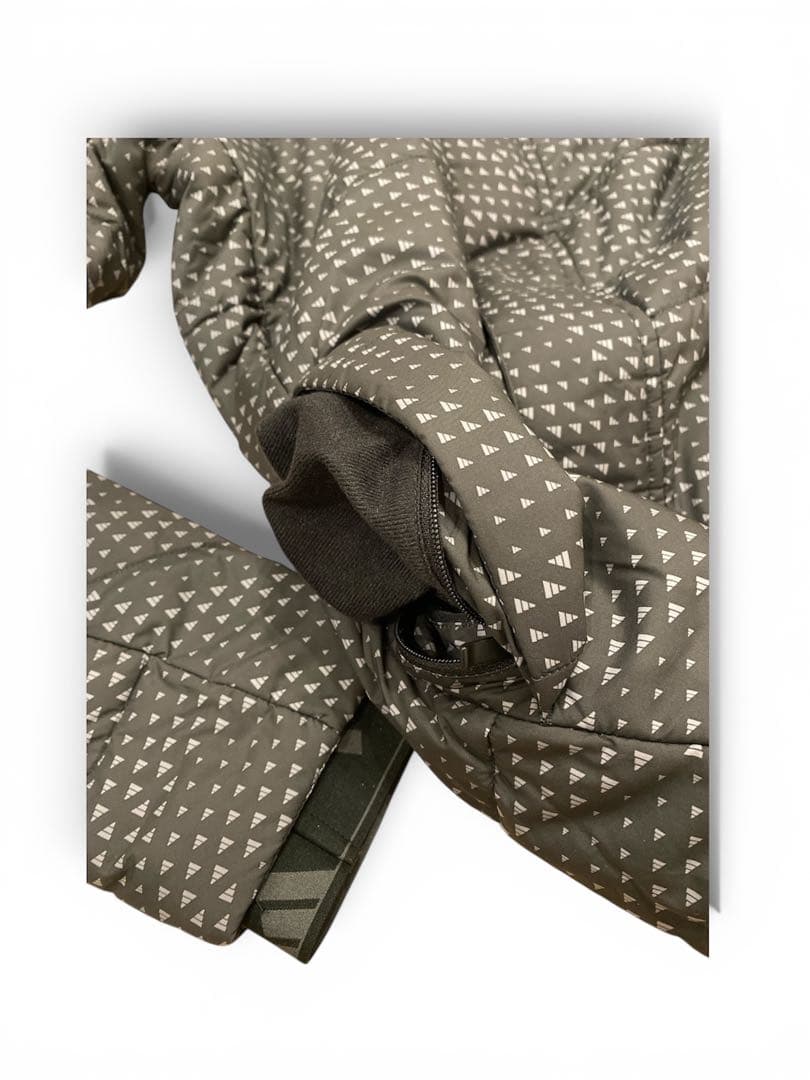 ⭐︎冬物SALE【新品タグ付】アディダスゴルフ 中綿フルジップジャケット　Lサイズ