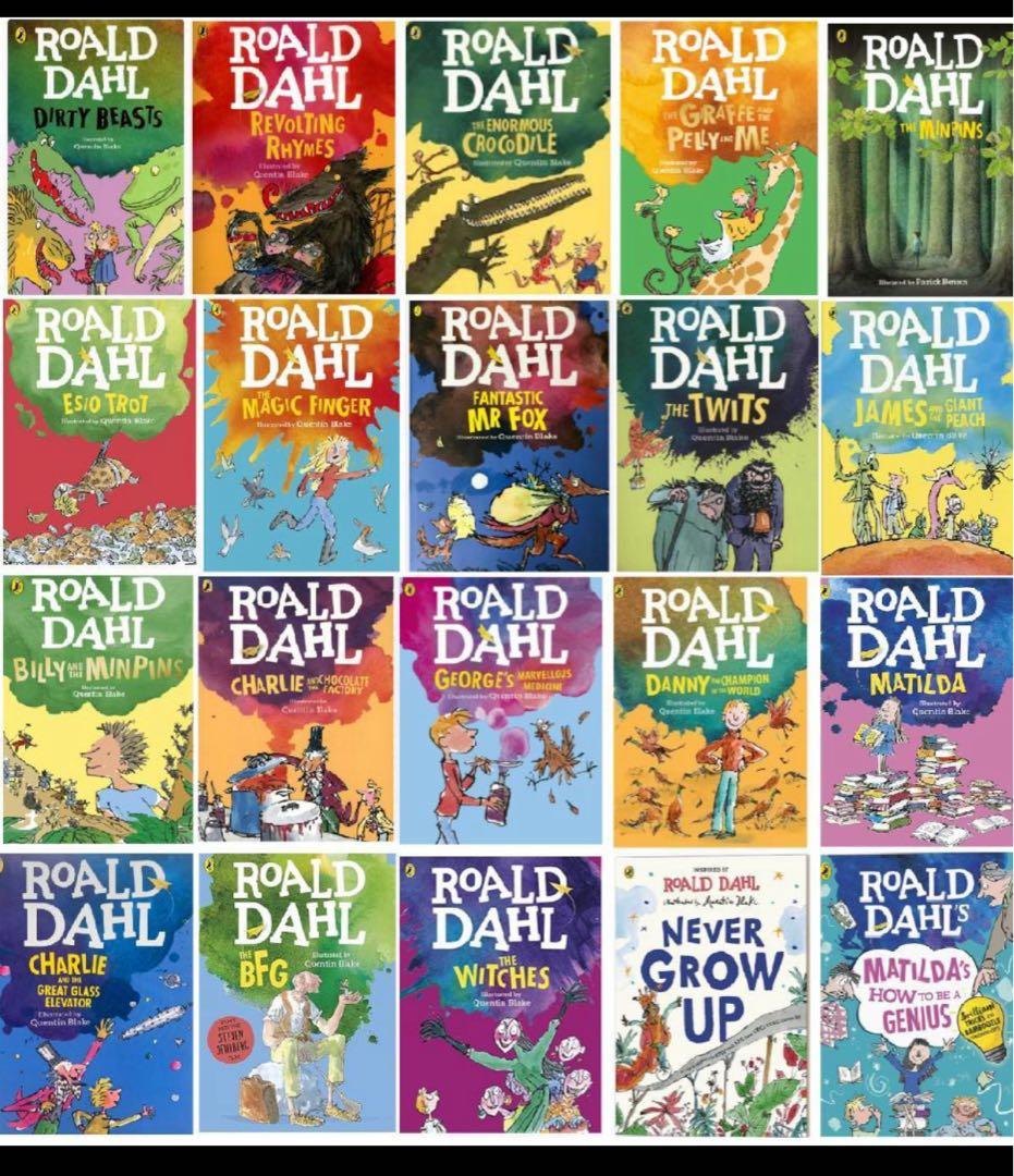 Roald Dahl カラー版20冊 英語音声絵本