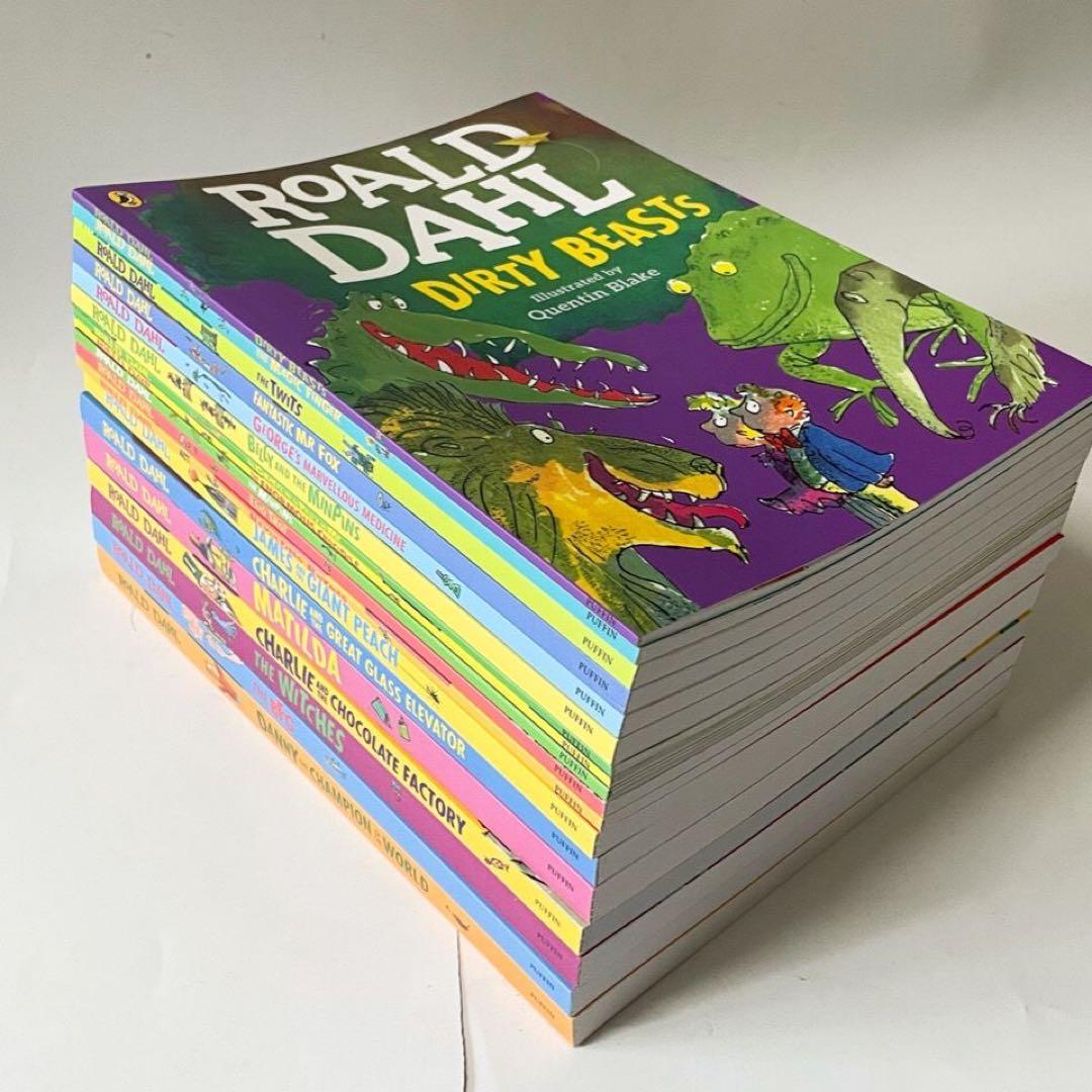 Roald Dahl カラー版20冊 英語音声絵本