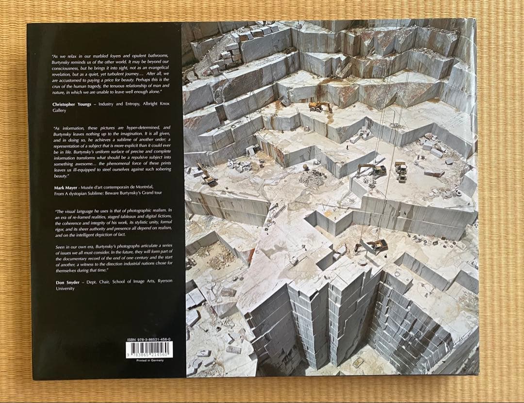 QUARRIES EDWARD BURTYNSKY 洋書　写真集
