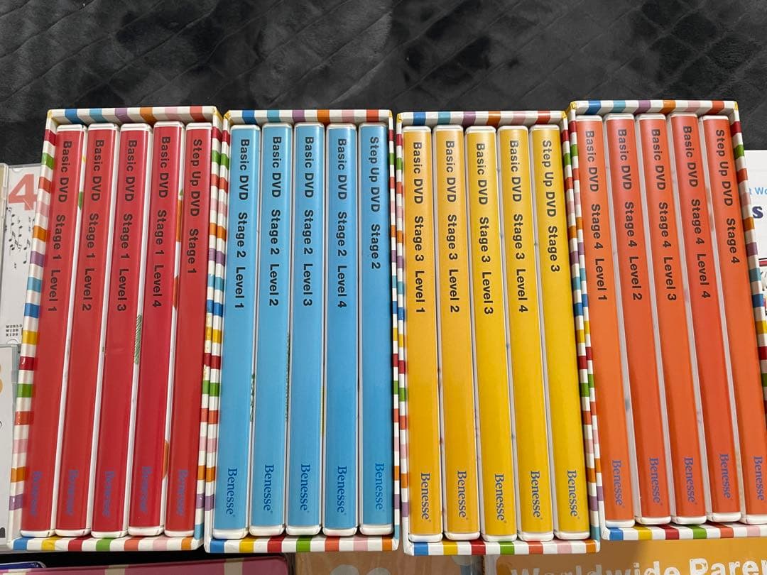 ⭐︎お値下げでお得！⭐︎ベネッセ　ワールドワイドキッズ DVD、CD教材セット