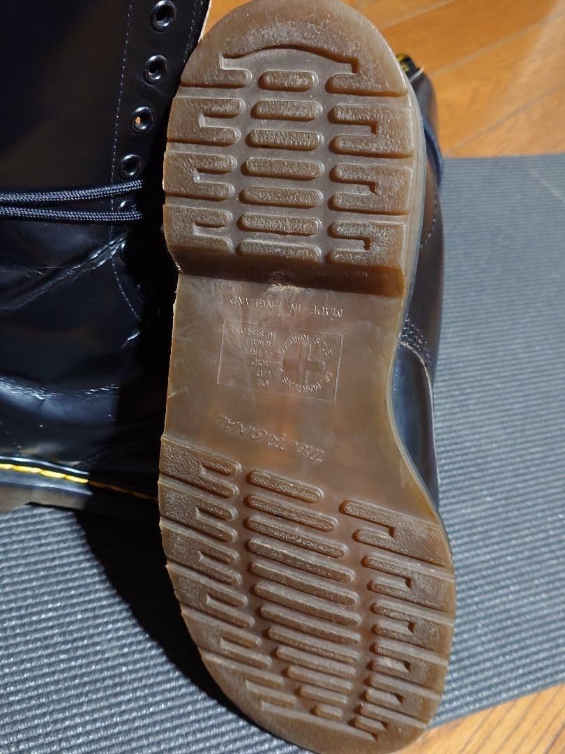 ドクターマーチン スチールトゥ uk8 イングランド 英国製 11ホールブーツ