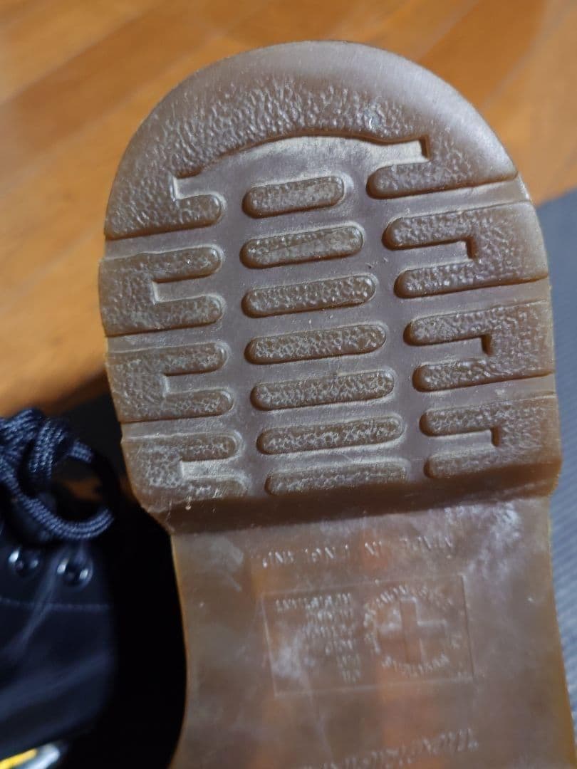 ドクターマーチン スチールトゥ uk8 イングランド 英国製 11ホールブーツ