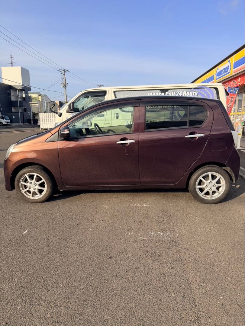 車検R9年2月ミライースGナビ バックカメラ ETC すぐ乗れます 新生活 通学