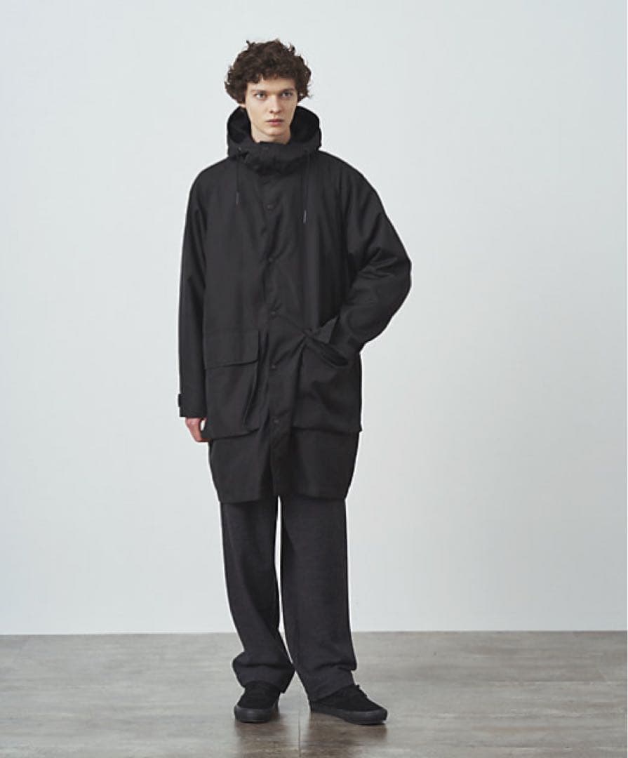 ATON 22AW  DYE NYLON モッズコート ライナー付き