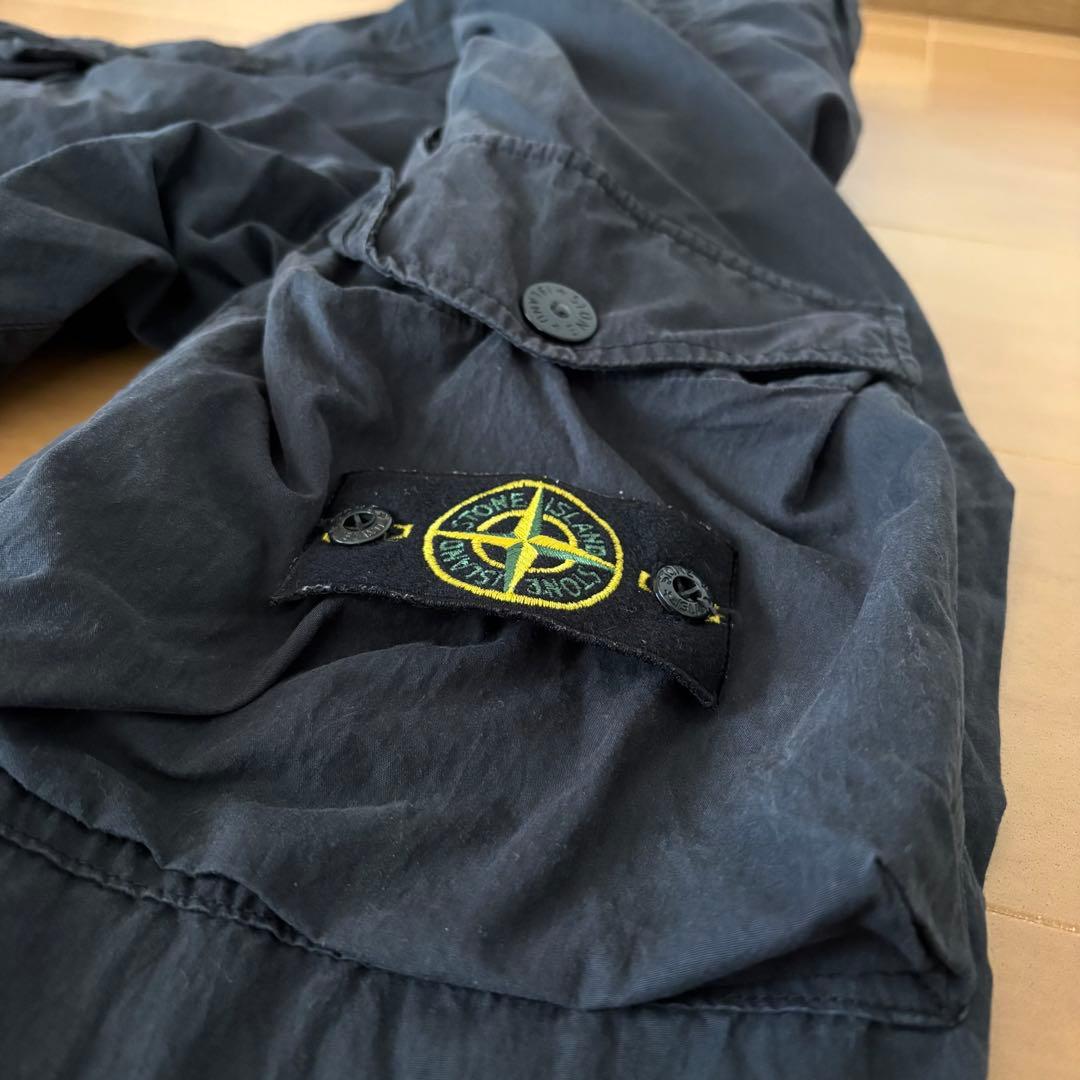 stone  ストーンアイランド　カーゴパンツ　ガーメントダイ