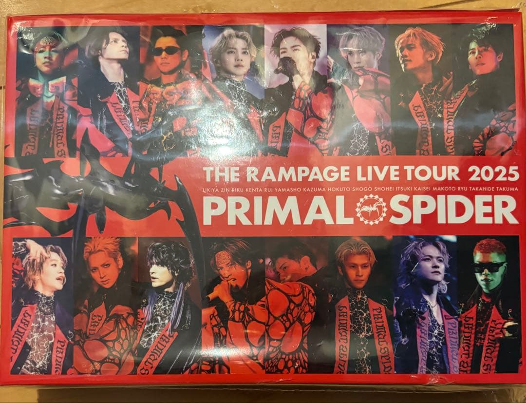 ミュージック PRIMAL SPIDER Blu-ray DVD RAMPAGE