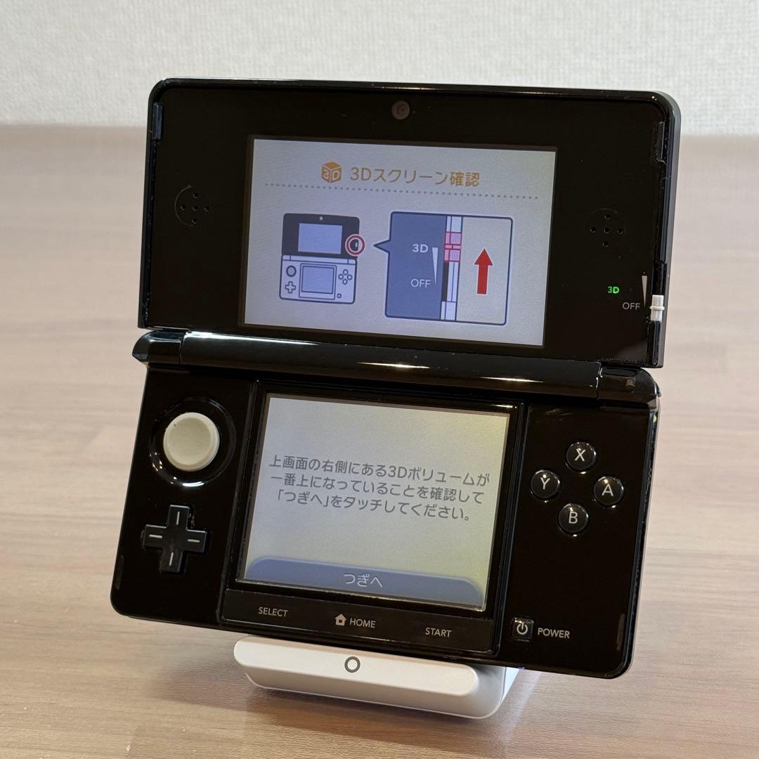 4-269 ニンテンドー3DS クリアブラック