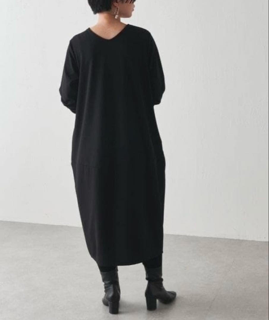 beardsley トロミ コクーン ワンピース オケージョン 防シワ