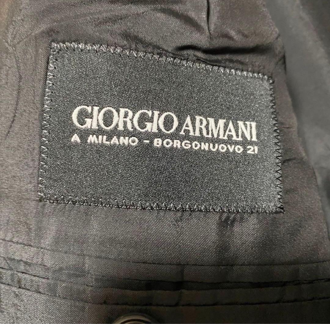 【美品・高級　黒タグ】GIORGIO ARMANI セットアップ　ダブル