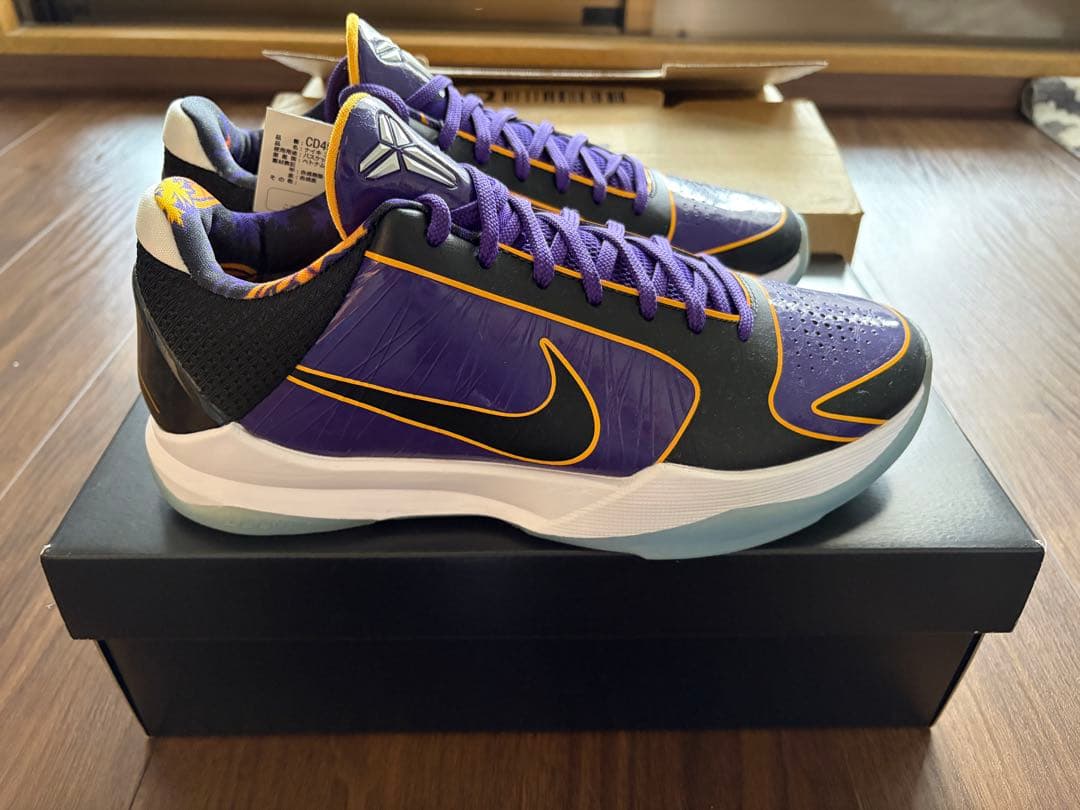 l*可様 Nike kobe5 protro バスケットボールシューズ