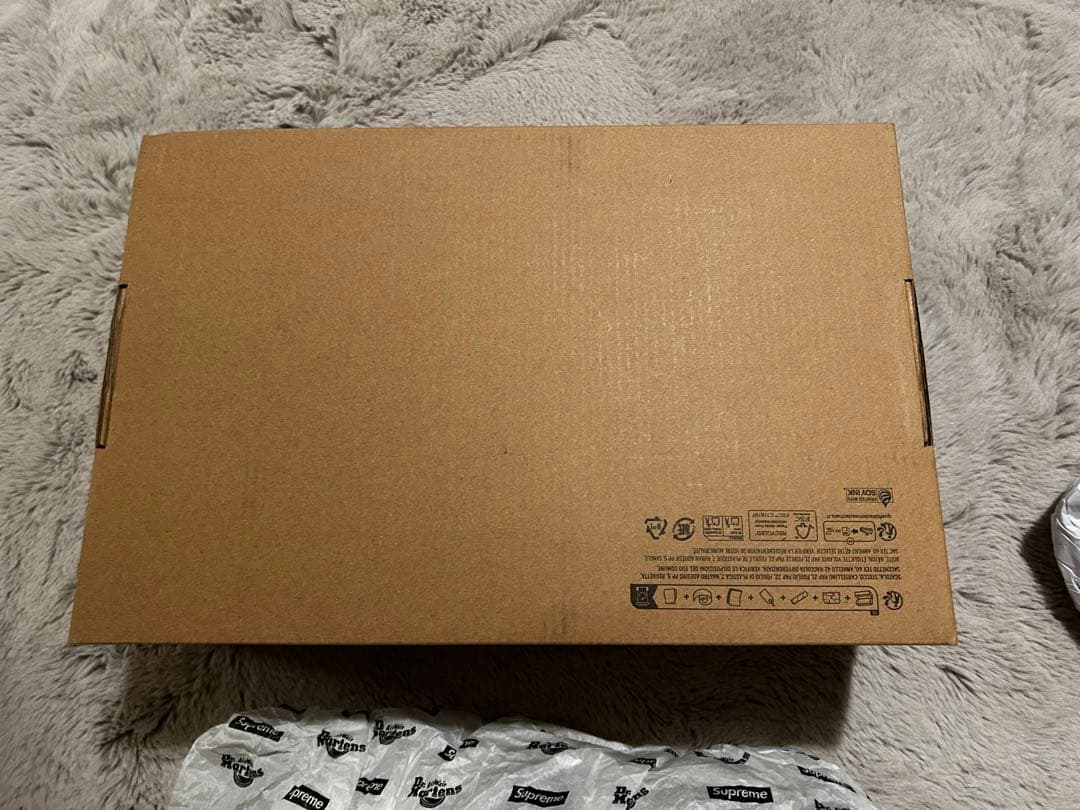 supreme Dr.Martens 1461 3-Eye Shoe 黒　US9