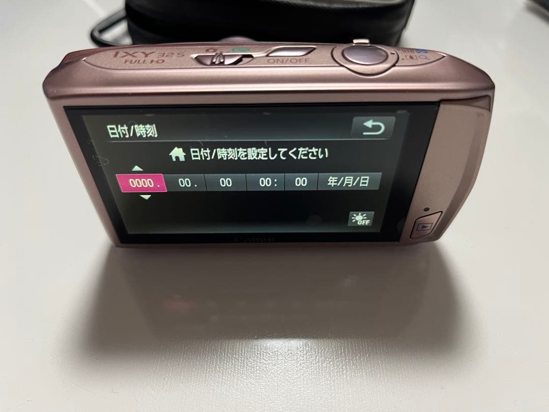【動作確認済み・ジャンク】Canon IXY 32Sピンク 純正バッテリー充電器
