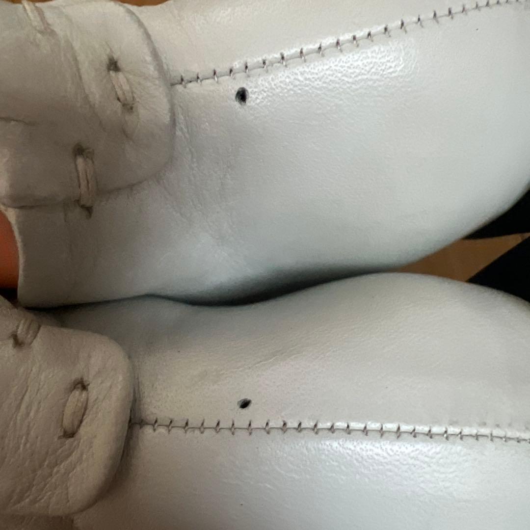 ご購入者さま決まりました。Ph7 ピアカッテ　ホワイトレザー アンクルブーツ39