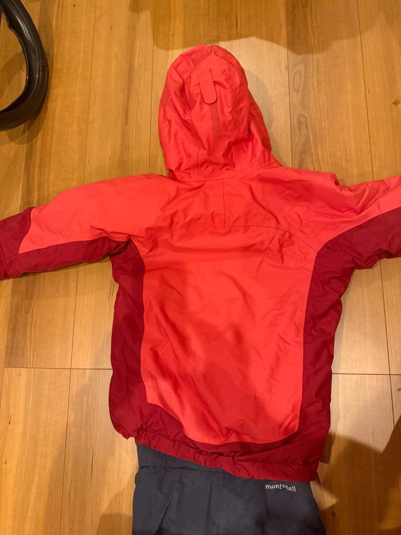 montbell モンベルスキーウェア上下130 ジャケットとパンツセット