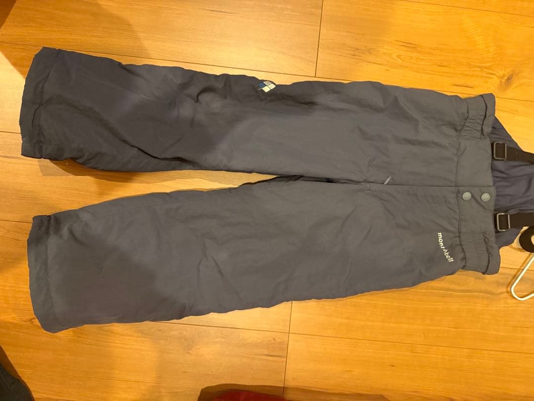 montbell モンベルスキーウェア上下130 ジャケットとパンツセット