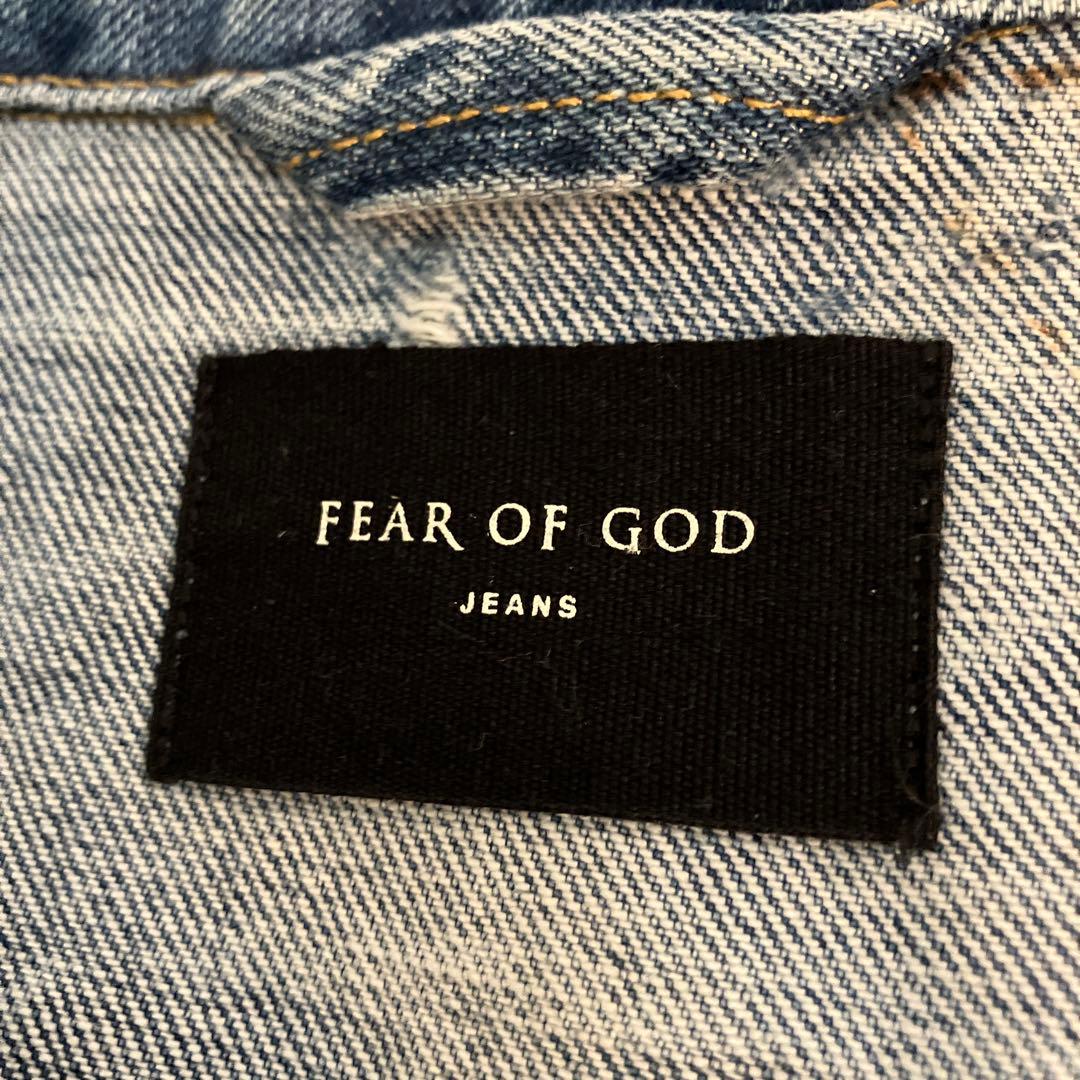 FEAR OF GOD ダメージ加工 デニムジャケット