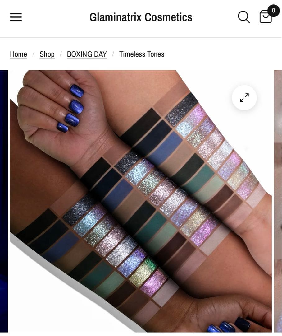 Glaminatrix Timeless Tones アイシャドウパレット