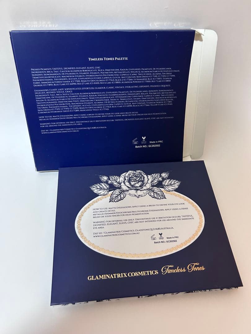 Glaminatrix Timeless Tones アイシャドウパレット