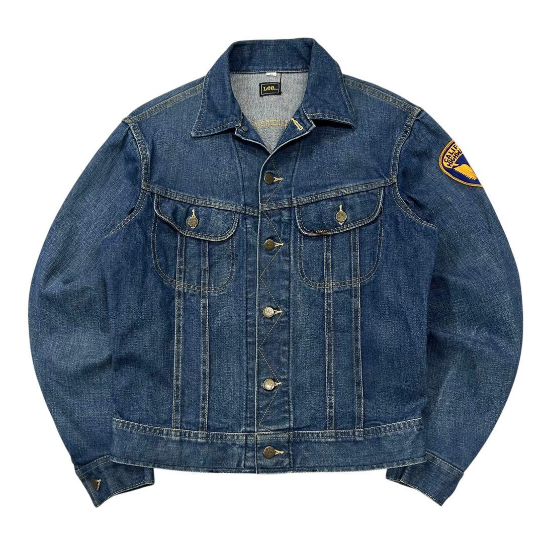 70〜80's Lee デニム トラッカージャケット メンズ40 ブルーデニム