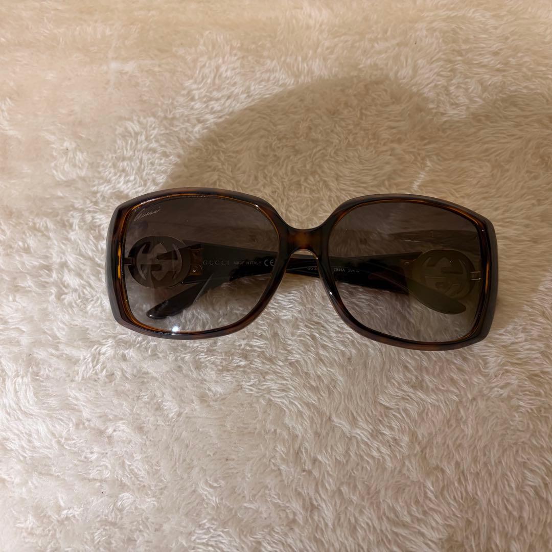 【セール中】極美品GUCCI サングラス ブラウンフレーム