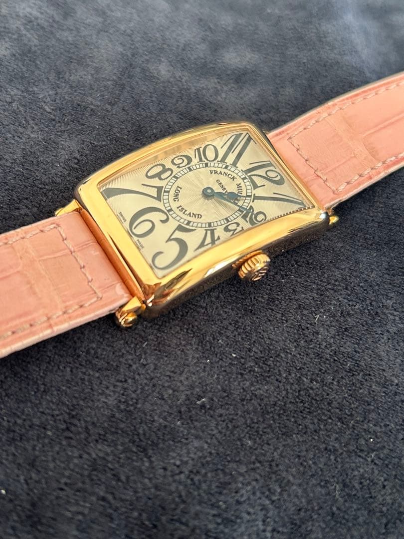 フランクミュラー 950QZ ロングアイランド K18 5N クォーツ