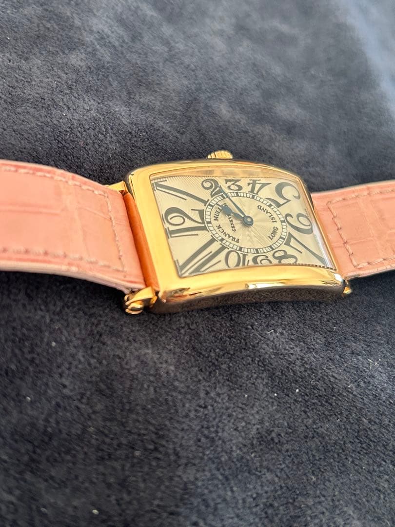 フランクミュラー 950QZ ロングアイランド K18 5N クォーツ