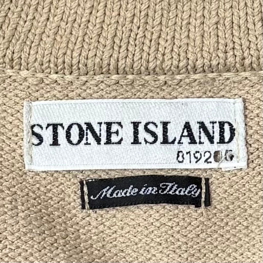 00s STONE  ドライバーズニット ベージュ　XL