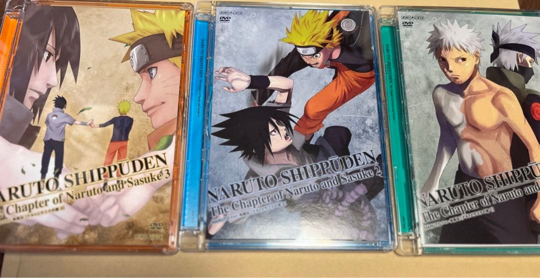 ナルト 疾風伝 NARUTO ナルトとサスケの章 1〜3巻 DVD BOX