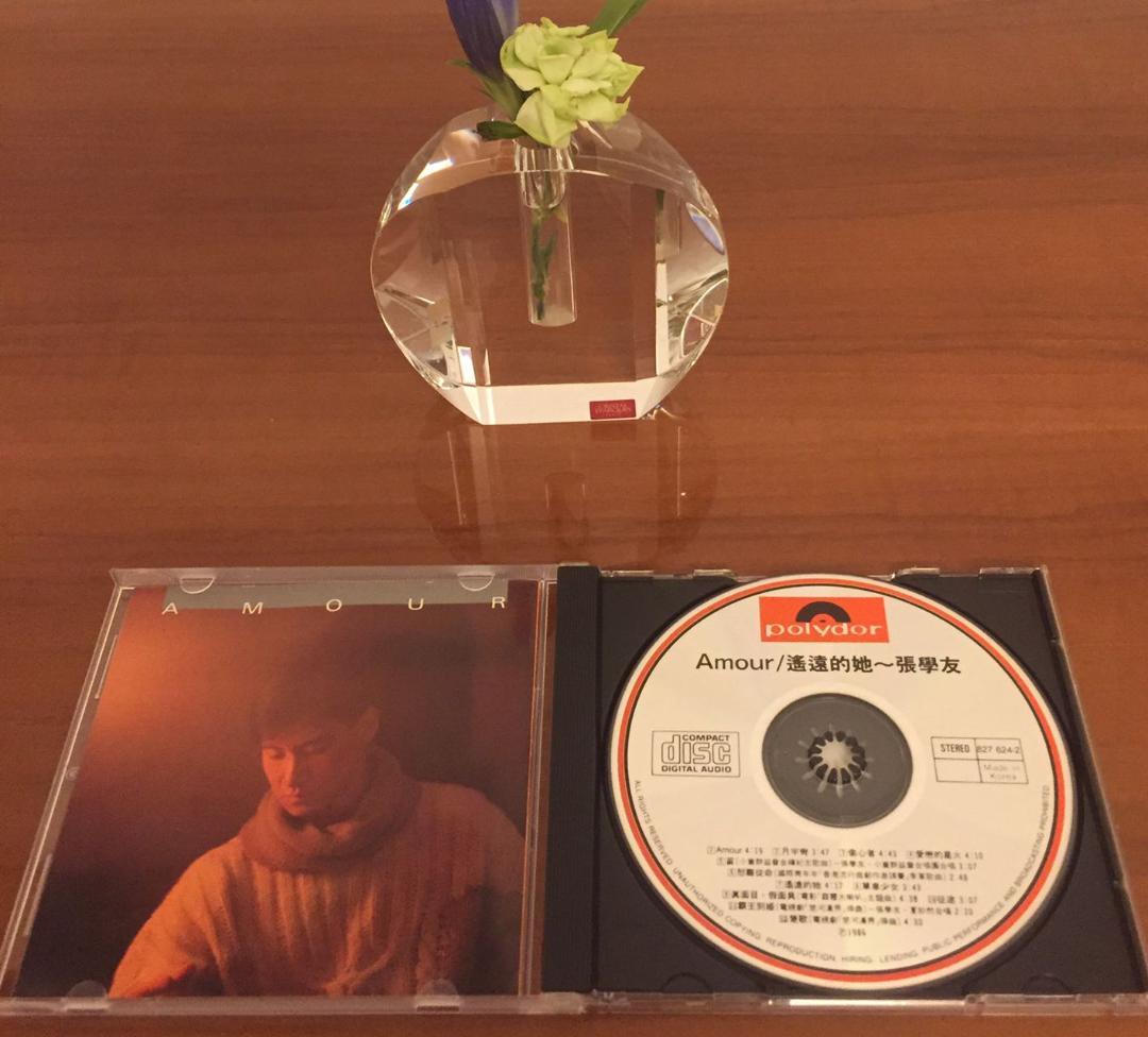 極美品廃盤CD－張學友 ジャッキーチュン・1986年「Amour / 遙遠的她」