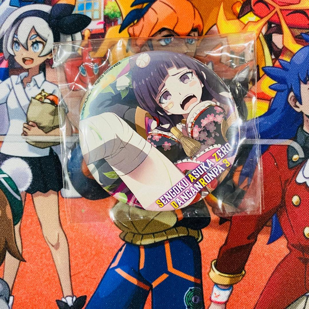 【当日発送】　戦国アスカZERO　ダンガンロンパ3コラボ　罪木蜜柑の缶バッジ