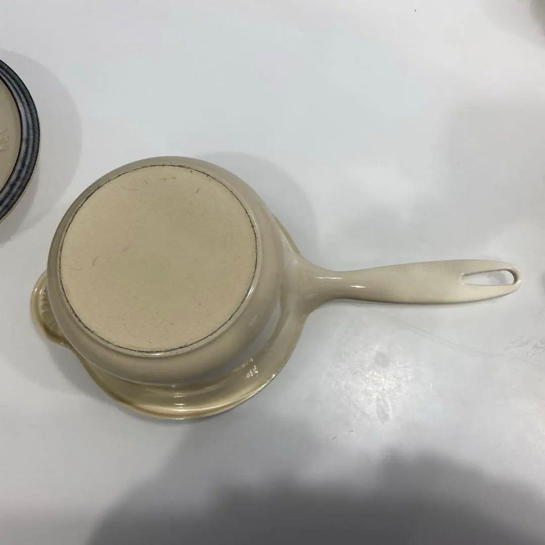 ル・クルーゼ ベージュ 鋳鉄 片手鍋