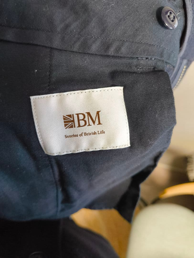 ブリティッシュメイド　ネイビー×グレーチェック　セレモニーパンツ