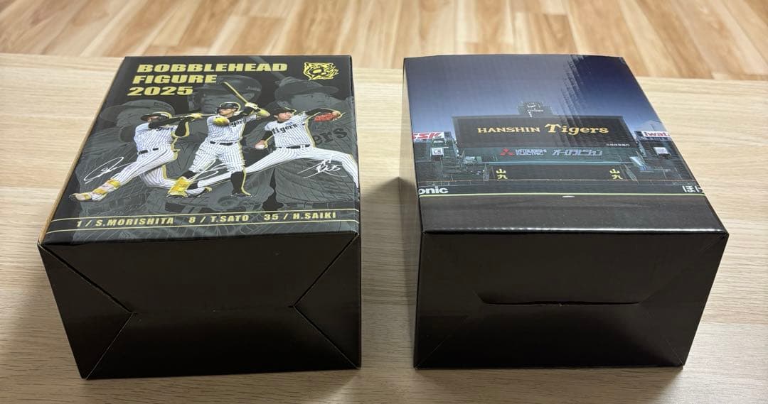 阪神タイガース　森下翔太　佐藤輝明ボブルヘッドフィギュア2体セット新品未使用品‼️