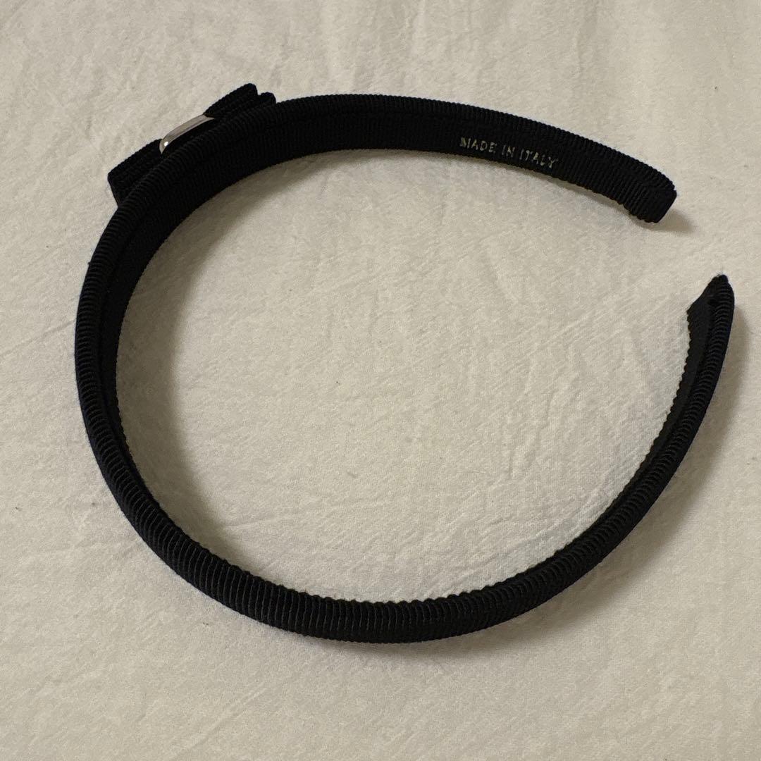 Salvatore Ferragamo ブラック　カチューシャ