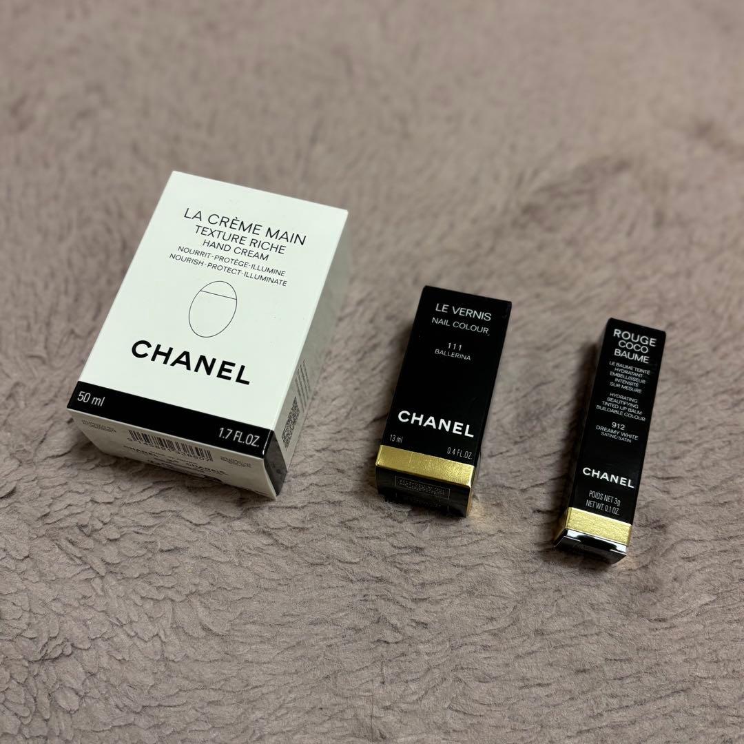 CHANEL ハンドクリーム・ネイル・リップセット