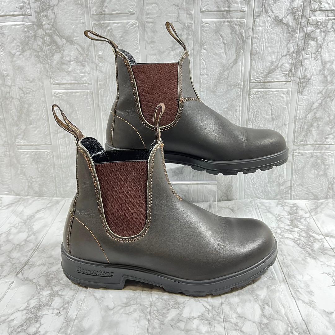 【極美品】blundstone チェルシーブーツ　サイドゴア　23.5-24㎝