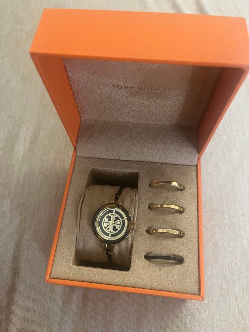 Tory Burch 時計セット ブラック ゴールド