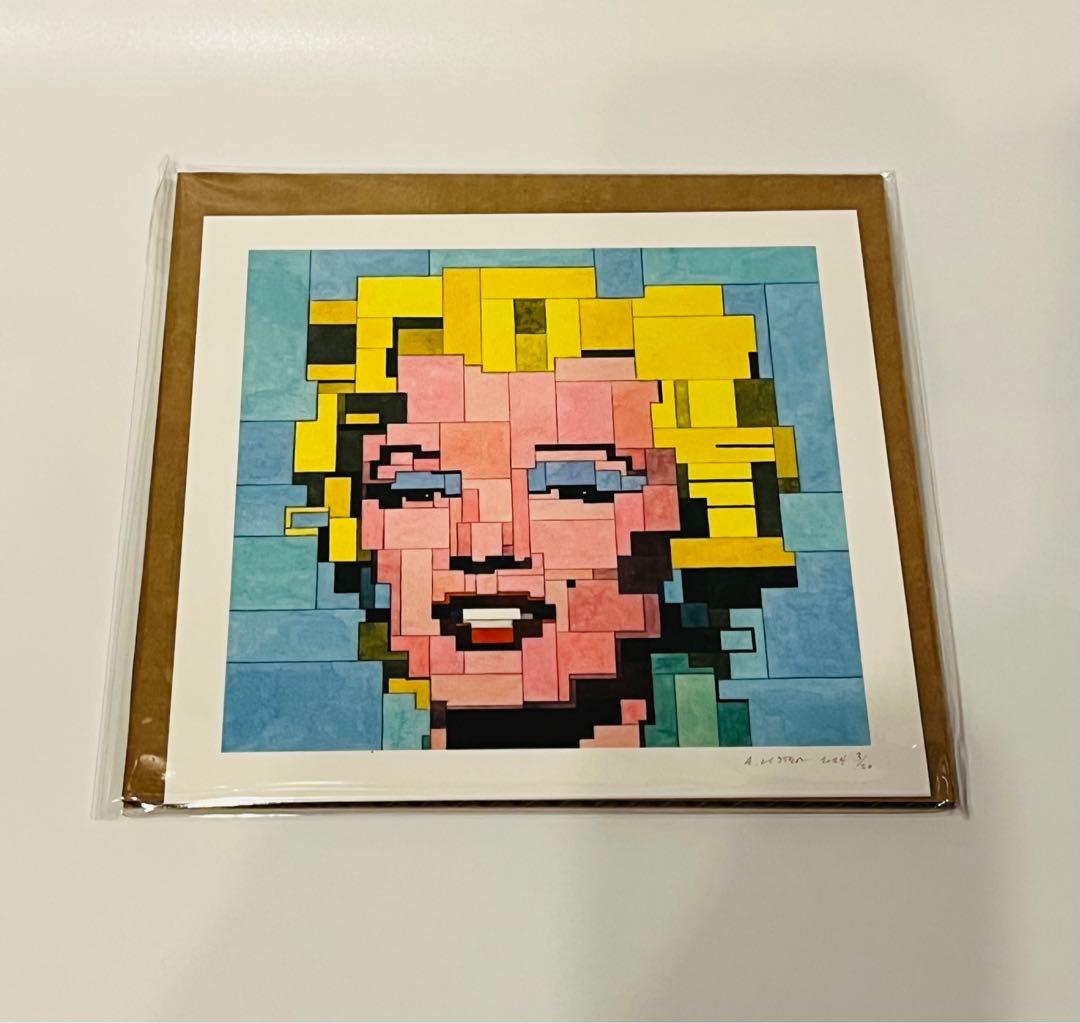 ADAM LISTER アダムリスター シルクスクリーン ウォーホル マリリン