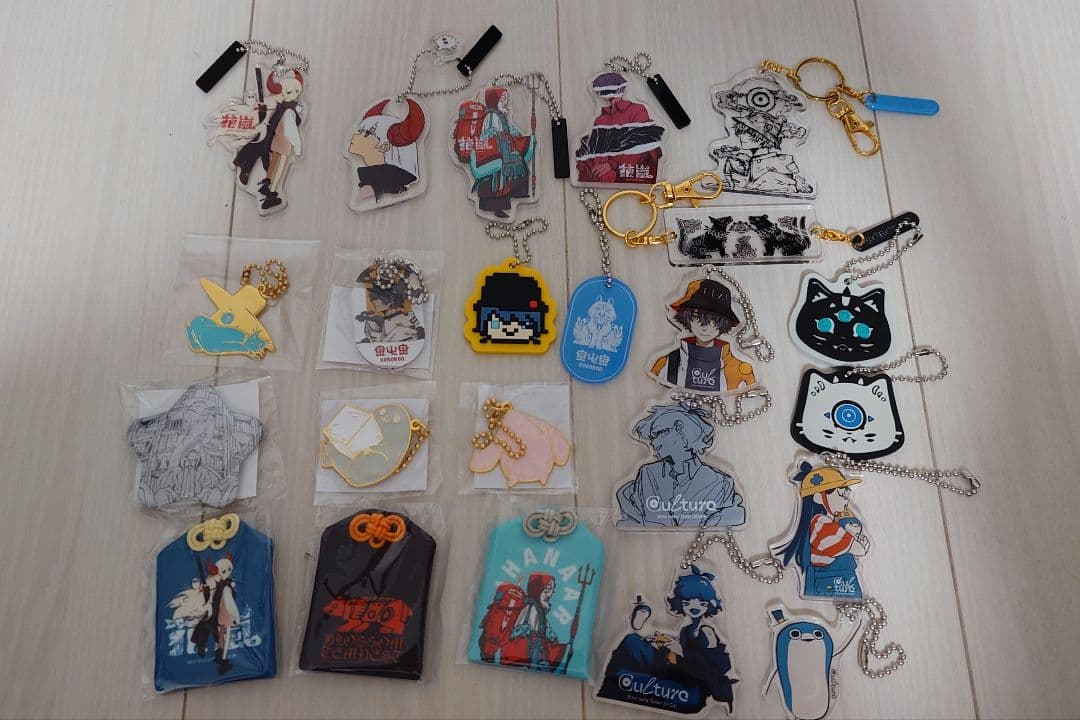 Eve グッズまとめ売り Culture 花嵐 虎狼来 アクキー キーホルダー