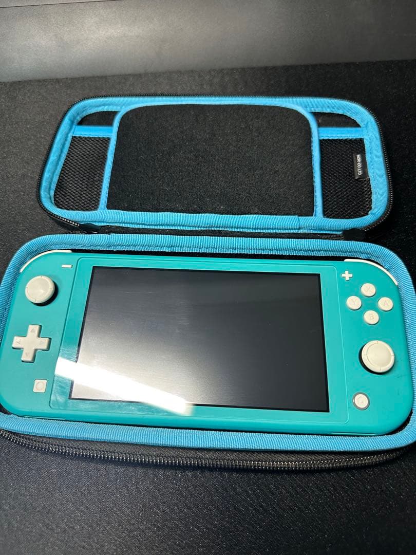 Nintendo Switch Lite ターコイズ 本体とケース付き