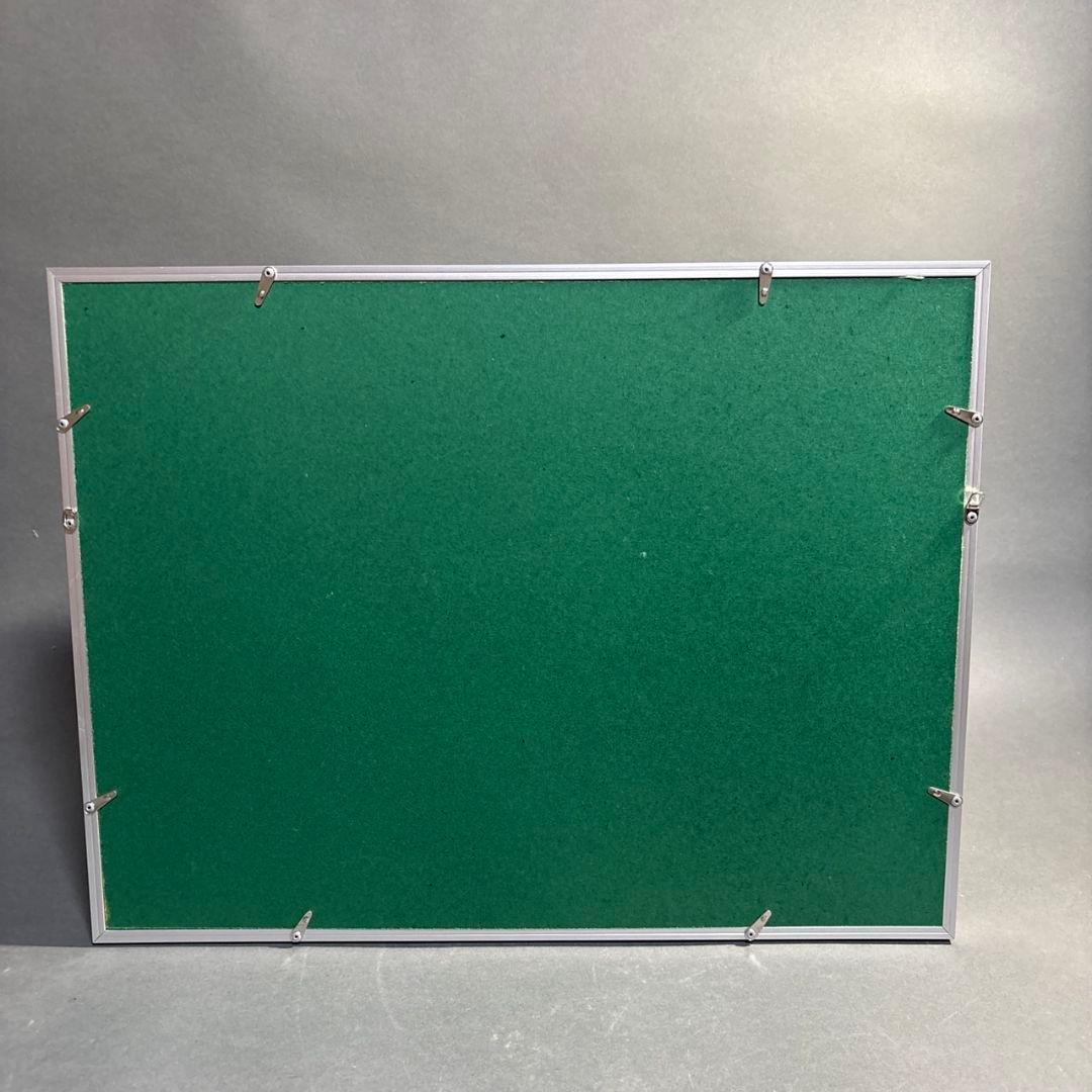 九谷焼　人間国宝　吉田美統 陶板　額